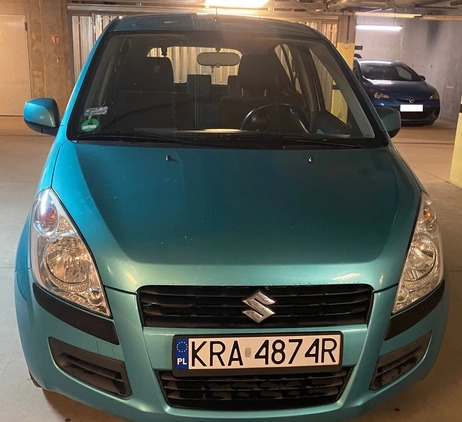Suzuki Splash cena 14900 przebieg: 131752, rok produkcji 2008 z Kraków małe 277